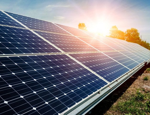 Sunrise and Solar Panel — Solar Power Services in Killarney Vale, NSW