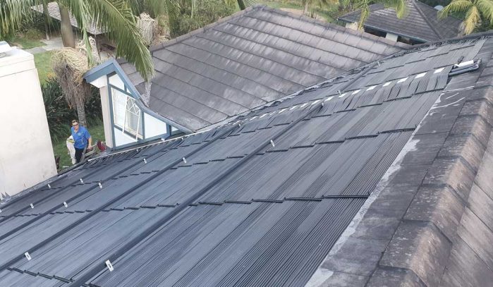 Solar panels in the roof — Solar Power Services in Bateau Bay, NSW